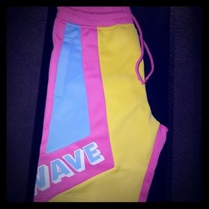 Pink dolphin "club wave" shorts